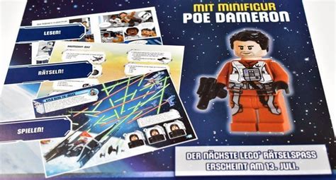 Lego Star Wars R Tselspa Ameet Mit Poe Dameron Minifigur Jetzt Am Kiosk