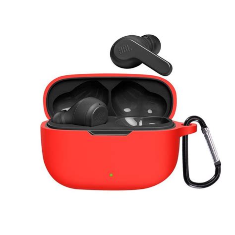 Чехол силиконовый для наушников JBL Wave 200 TWS, красный - купить с ...