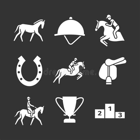 Equestrian Infographics Stock Illustrations 140 Equestrian