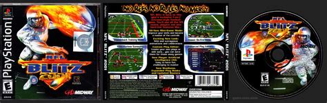 Nfl Blitz 2001 Game Arcade Style Football On Psx