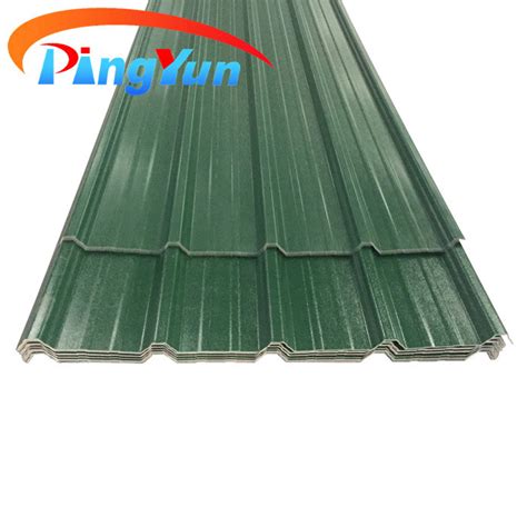 Heat Insulation Upvc Corrugated Roof Sheet For Industrial China Heat