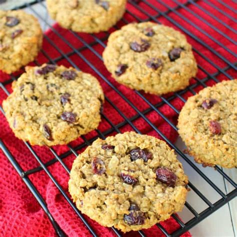 Cherry Almond Breakfast Cookies ⋆ Real Housemoms