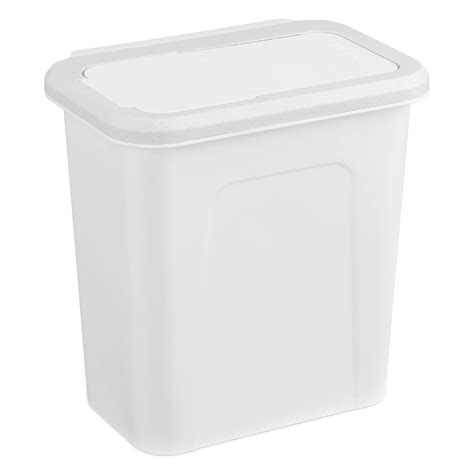 Navaris Hanging Kitchen Bin With Lid 9l Cupboard Door Bin With