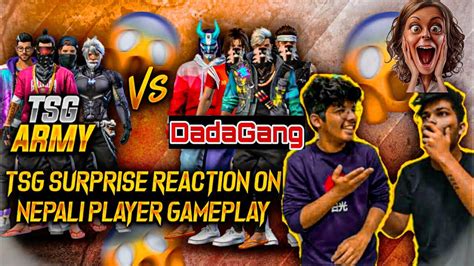 Tsg Ritik Jash Surprise Reaction On Nepalese Player Gameplay Tsg Vs