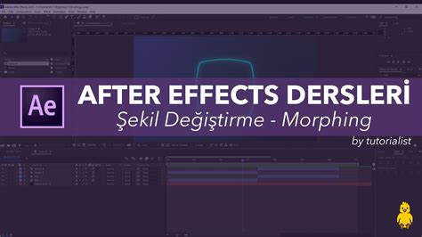 After Effects Dersleri Ekil De I Tirme Morphing Youtube