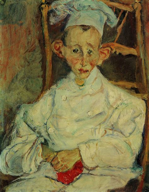 Pâtissier de Cagnes Soutine Huile sur toile 65 x 50 cm Flickr