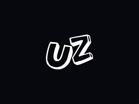 Creative UZ Logo Icon, stylish UZ Letter Logo Image Design 21496358 ...