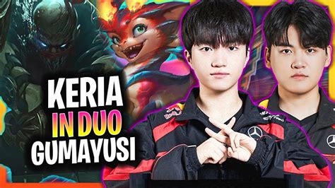 T1 Keria In Duo With T1 Gumayusi T1 Keria Plays Pyke Support Vs