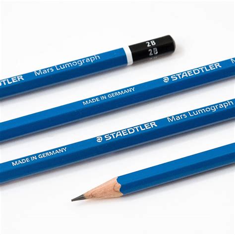 Staedtler Mars Lumograph Pencil Tin Sets Artsavingsclub