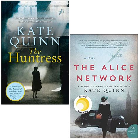 Kate Quinn Collection 2 Books Set The Huntress The Alice Network Uk Books