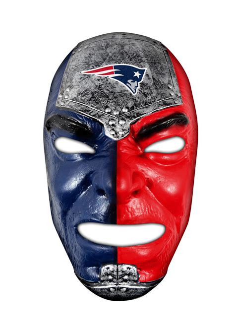 Adult NFL New England Patriots Fan Face Mask