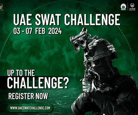 Th Edition Of Uae Swat Challenge To Be Held In February Al Defaiya