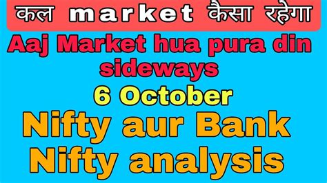 Kal Market Kaisa Rahega Aaj Market Ne Kiya Pura Din Trap Nifty And