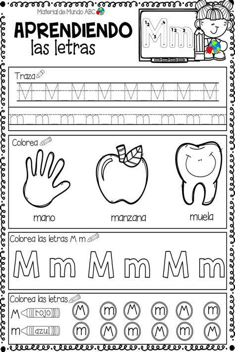 Cuaderno Aprendiendo Las Letras Materiales Educativos Para Maestras