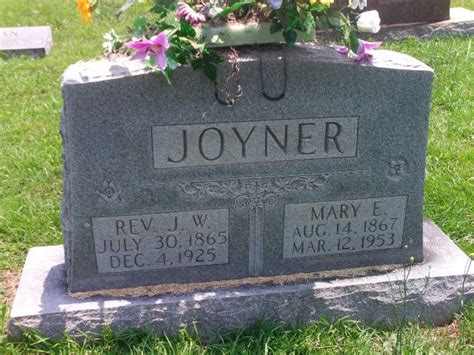 Rev James William Joyner 1865 1925 Find A Grave Memorial