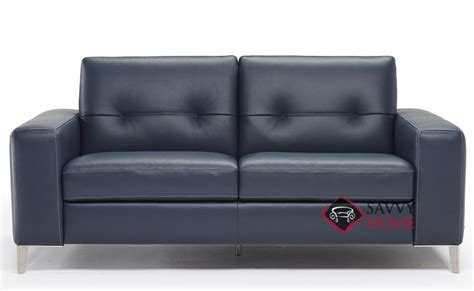 Dark Blue Leather Sofa Bed - Sofa Design Ideas