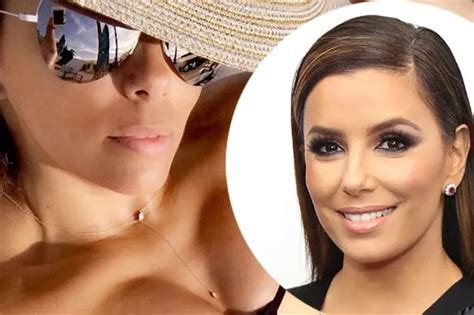 Eva Longoria Sends Temperatures Soaring With Sexy Barely There Bikini Snap As She Enjoys