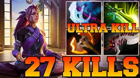 Kills Ultra Kills Anti Mage Dota Carry Build Guide Pro Gameplay