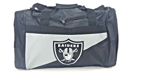 Oakland Raiders Duffle Bag Is Perfect For Travelling And Sports