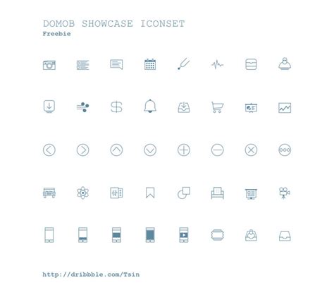 18 Free Minimalistic Icon Sets To Download Hongkiat