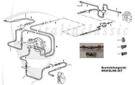Sistema Frenante Idraulico Impianto Frenante Giulia Berlina Bertone