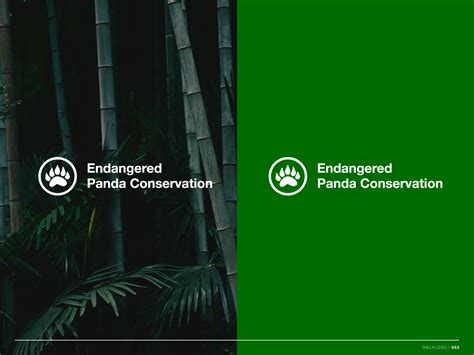 Endangered Panda Conservation Logo by Cang Nguyen on Dribbble