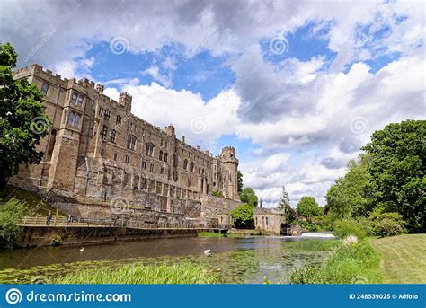 Medieval Warwick Castle In Warwickshire England Editorial Image