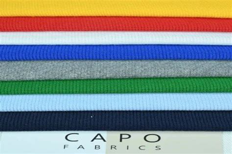 Plain Multicolor Spun Matty Knitted Fabric For T Shirts At Rs 240 Kg