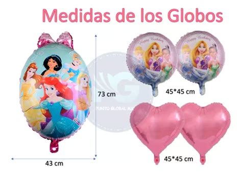 Kit Pzas Globos Met Licos De Princesas De Disney En Venta En Benito