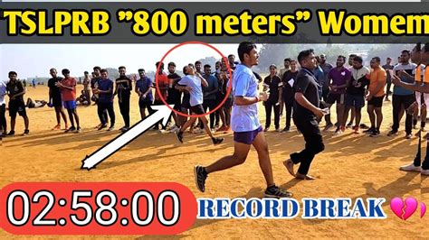 TSLPRB WOMEN 800 Meters By Ramppa Institute Hanamakonda Tslprb Latest