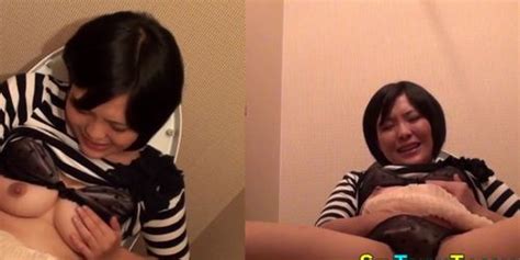 VOYEUR JAPAN TV Japanese Babe In Braces Fingers Her Pussy Tnaflix