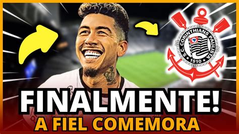 PRESENTE DE ANO NOVO CORINTHIANS CONFIRMA FIRMINO CHEGANDO NO TIMÃO