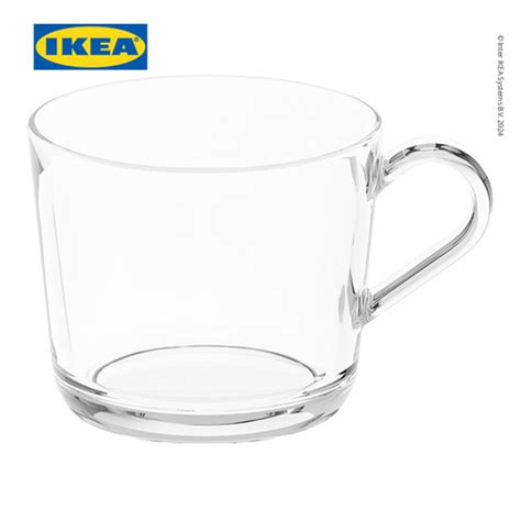 Jual IKEA 365 Gelas Mug Kaca Bening 24cl Kab Bekasi IKEA