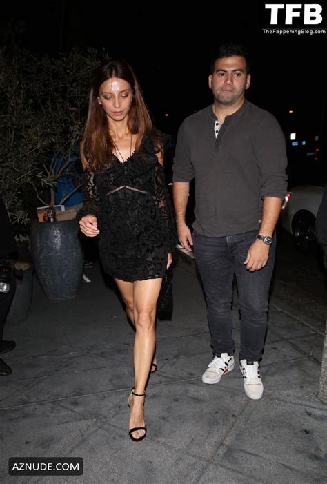 Angela Sarafyan Sexy Seen Flaunting Her Hot Legs At A Birthday Party At The Fleur Room In West