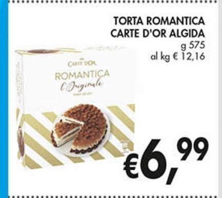 Torta Romantica Carte D Or Algida G 575 Offerta Di Supermercato Coal