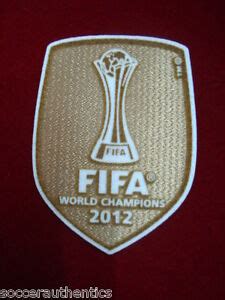 FIFA CLUB WORLD CUP Winners 2012 Patch CORINTHIANS BADGE HOME Senscilia CWC