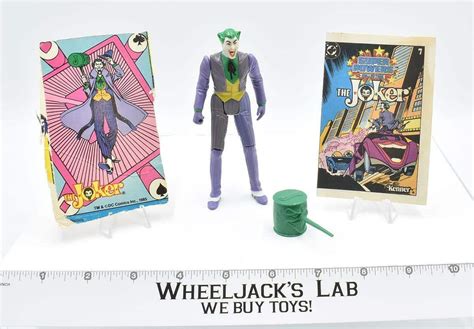 Joker Dc Super Powers 1984 Kenner Action Figure Vintage Wheeljacks Lab