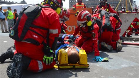 Simulacro en CDMX por el 19 S dejó un saldo de 2 personas lesionadas