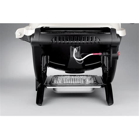 Brand New Weber Q Burner Portable Propane Gas Grill In Titanium