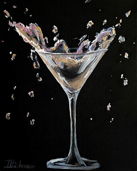 Martini Painting by Liza Illichmann | Saatchi Art