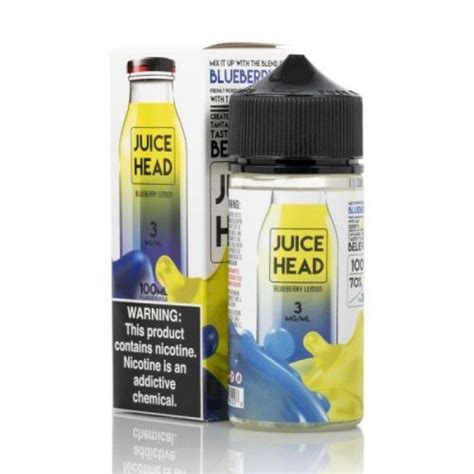 Juice Head Blueberry Lemon Vape Juice Ml Sweet Blueberries Tart