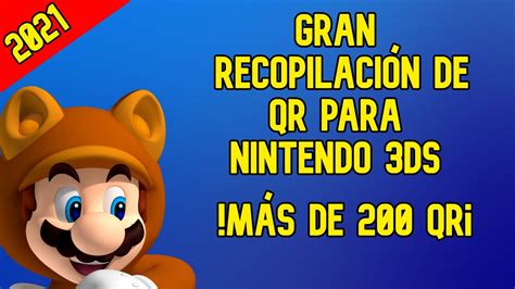 Gran Recopilación De Qr Para Nintendo 3ds MÁs De 200 Qr Actualizado