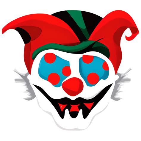 Scary Clown Graphic · Creative Fabrica