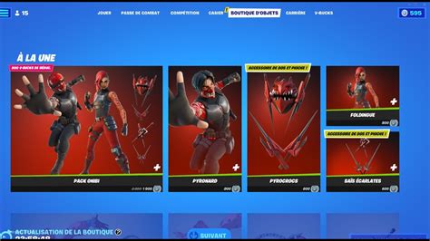 New Boutique Fortnite D Aujourd Hui Novembre Boutique Du