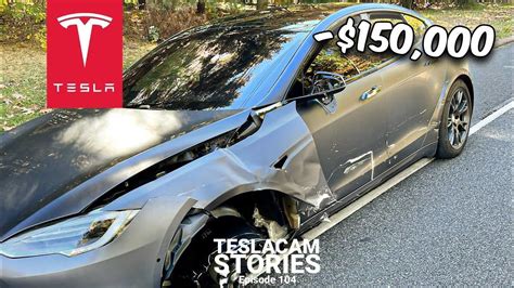 Check Out This Totaled 150 000 Tesla Model S Plaid