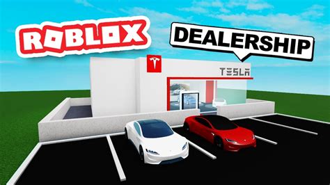 Building My Own Car Dealership Company In Roblox Youtube