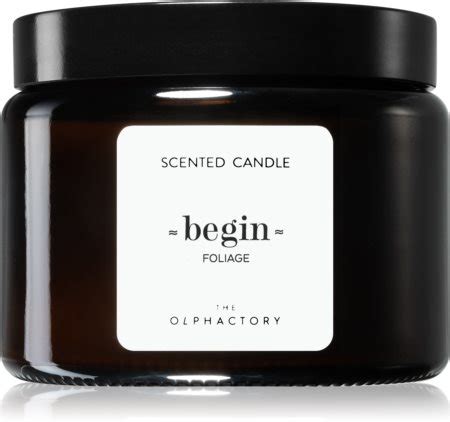 Ambientair The Olphactory Foliage Scented Candle Begin Notino Co Uk