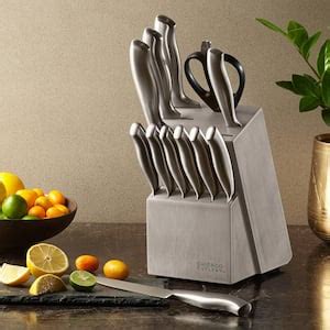 Chicago Cutlery Racine 12 Piece Block Set 1146032 The Home Depot