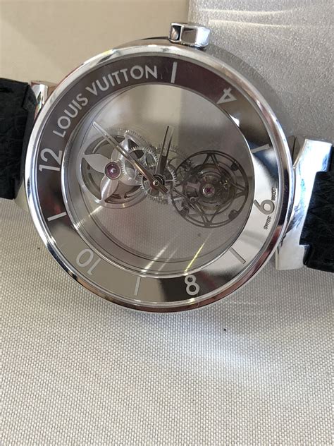 New Louis Vuitton Tambour Moon Mysterieuse Flying Tourbillon Iucn Water