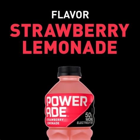 Powerade® Pink Strawberry Lemonade Sports Drink Bottle 28 Fl Oz Fry’s Food Stores